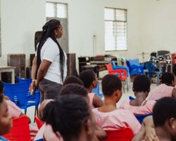 Donation @ the Akropong School