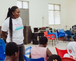 Donation @ the Akropong School