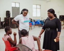 Donation @ the Akropong School