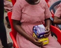 Donation @ the Akropong School