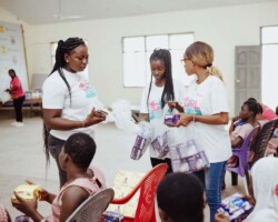 Donation @ the Akropong School
