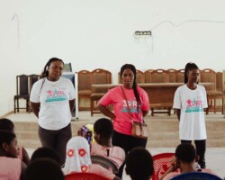 Donation @ the Akropong School