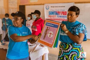 One Girl One Sanitary Pad